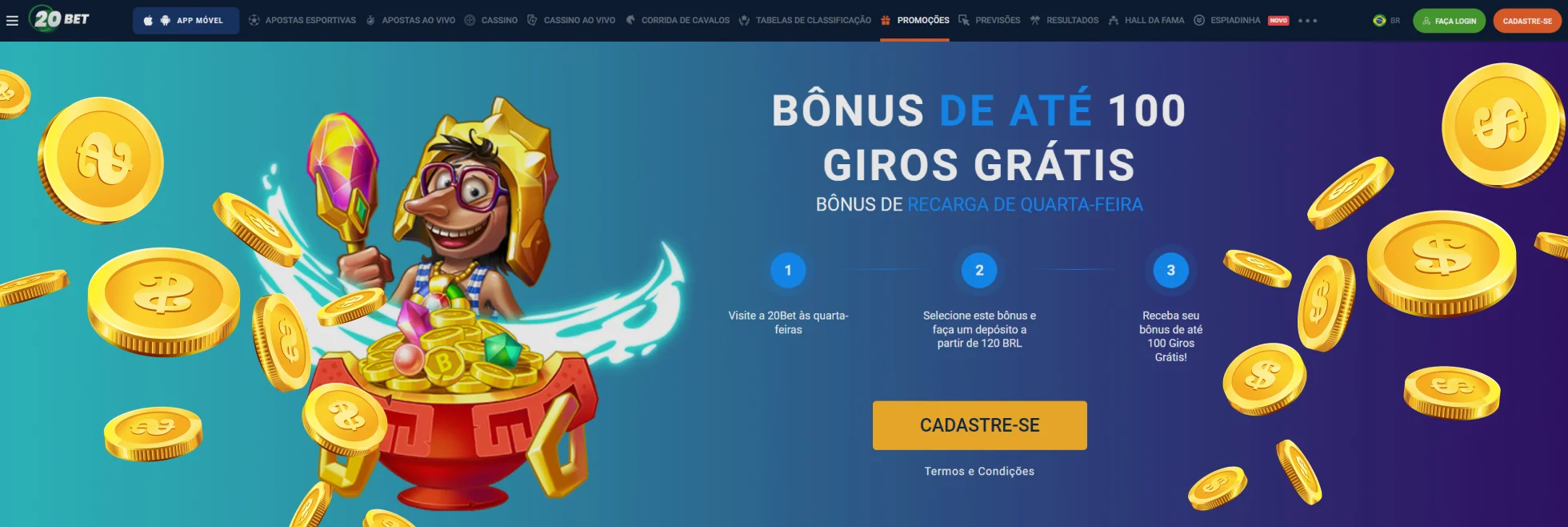 20Bet Promoções